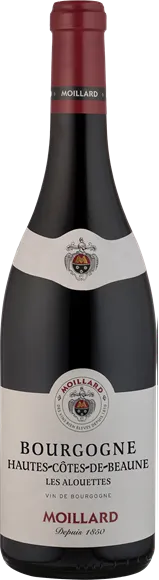 illustration du vin Bourgogne Hautes Côtes de Beaune les Alouettes Rouge 2022 Maison Moillard