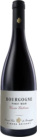 photo du vin Bourgogne Pinot Noir Cuvée Gabrius Rouge 2022 Maison Pierre Brisset