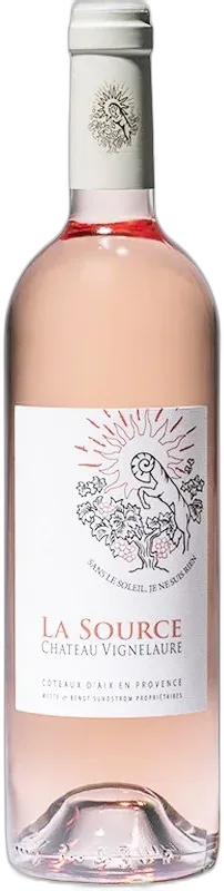 photo du vin Château Vignelaure Coteaux-d’Aix-en-Provence la Source Rosé 2022