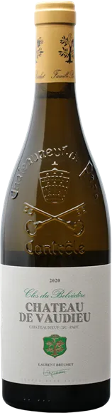 photo du vin Châteauneuf-du-Pape Clos du Belvédère Blanc 2020 Château de Vaudieu