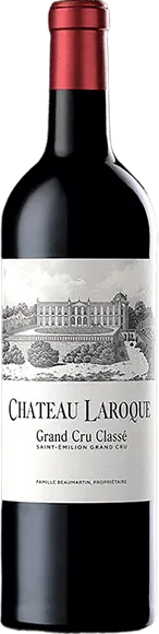 capture du vin Château Laroque Saint-Emilion Grand Cru Bouteille Rouge 2015