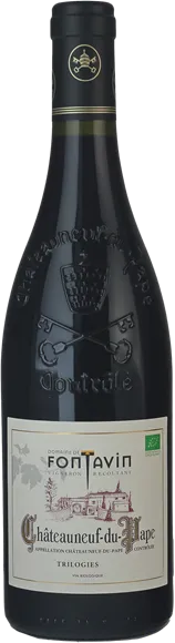 photo du vin Châteauneuf-du-Pape Trilogie Rouge 2022 Domaine Fontavin