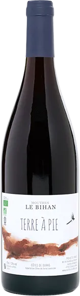 photo du vin Côtes de Duras Terre à Pie Rouge 2020 Domaine Mouthes le Bihan