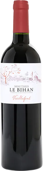 image du vin Vieillefont Rouge 2020 Domaine Mouthes le Bihan