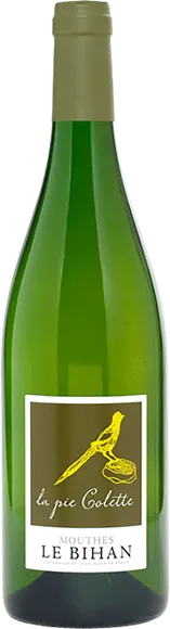 image du vin la Pie Colette Blanc 2021 Domaine Mouthes le Bihan