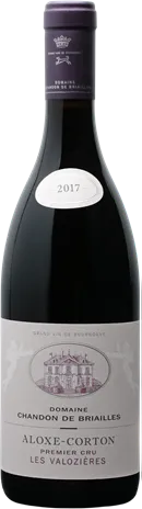 image du vin Aloxe-Corton 1er Cru les Valozières Rouge 2017 Domaine Chandon de Briailles