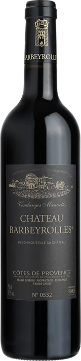 photo du vin Château Barbeyrolles Cuvée Noir et or Vin