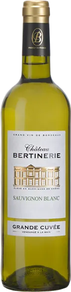 vue du vin Château Bertinerie Grande Cuvée Blanc 2024