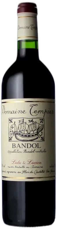 vue du vin 1 Magnum Domaine Tempier Cuvée Lulu & Lucien Vin Rouge 2022