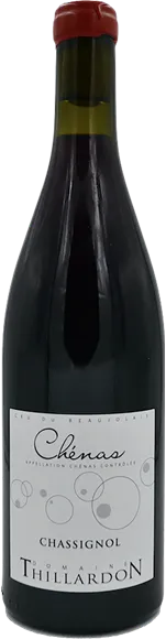 photo du vin Chénas Chassignol Rouge 2020 Domaine Thillardon
