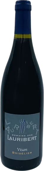 photos du vin Côtes du Rhône Villages Visan Boiselier Rouge 2023 Domaine des Lauribert
