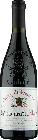 photo du vin Châteauneuf-du-Pape Cuvée Clément v Rouge 2023 Maison Pascal