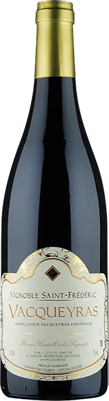 photo du vin Vacqueyras Rouge 2023 Domaine Saint-Frédéric