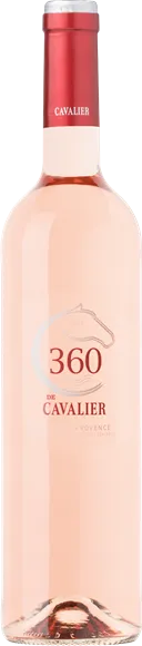 photo du vin Côtes de Provence 360 de Cavalier Rosé 2024 Château Cavalier
