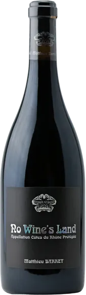 capture du vin Côtes du Rhône no Wine’s Land Rouge 2023 Domaine du Coulet