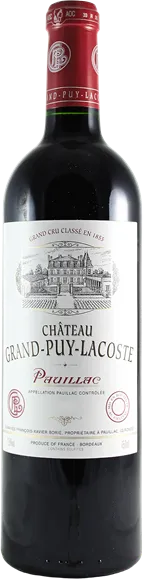 photo du vin Château Grand-Puy-Lacoste Pauillac 5ème Grand Cru Classé Rouge 2022