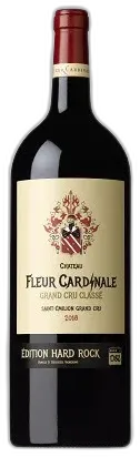 illustration du vin Château Fleur Cardinale 2018 Edition Hard Rock