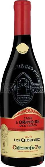 photo du vin l’Oratoire des Papes Châteauneuf-du-Pape les Chorégies Rouge 2022