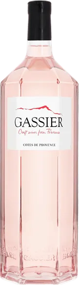 photo du vin Côtes de Provence Sainte-Victoire le Pas du Moine 350 Rosé 2024 Gassier