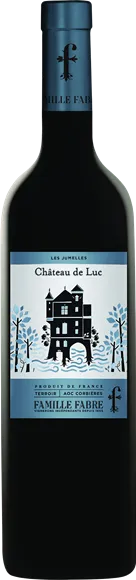 photos du vin Corbières Château de Luc les Jumelles Rouge 2023 Famille Fabre