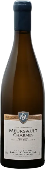 photo du vin Meursault 1er Cru Charmes Blanc 2021 Domaine Ballot-Millot