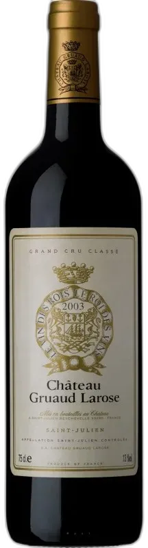 photo du vin Château Gruaud Larose 2003