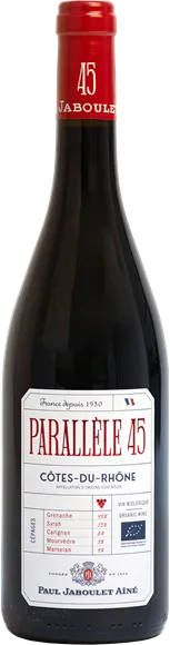 illustration du vin Côtes du Rhône Parallèle 45 Rouge 2024 Paul Jaboulet Ainé