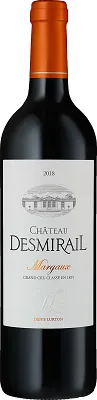 photo du vin Château Desmirail 2018
