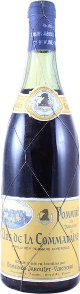 photo du vin Pommard 1er Cru Clos de la Commaraine Rouge 1978 Domaine Jaboulet-Vercherre