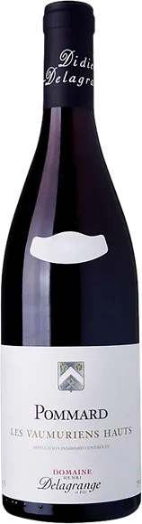 vue du vin Pommard les Vaumuriens-Hauts Rouge 2020 Domaine Henri Delagrange