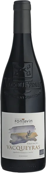 illustration du vin Vacqueyras Rouge 2023 Domaine Fontavin