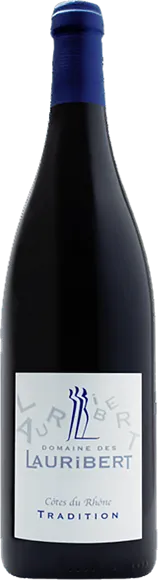 photo du vin Côtes du Rhône Tradition Rouge 2024 Domaine des Lauribert