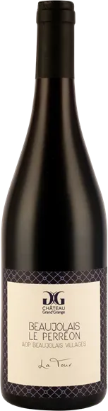 illustration du vin Beaujolais Villages le Perréon la Tour Rouge 2024 Château Grand Grange