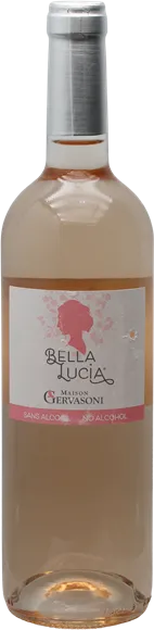 photo du vin Sans Alcool Bella Lucia Rosé Maison Gervasoni