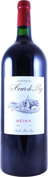 photos du vin Château la Tour de by Médoc Cru Bourgeois Magnum Rouge 2018