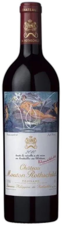 photo du vin Château Mouton Rothschild 2010