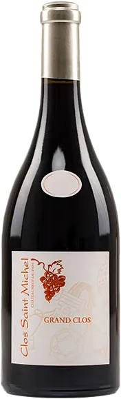 photos du vin Châteauneuf-du-Pape Clos Saint Michel Grand Clos Rouge 2017 Franck et Olivier Mousset