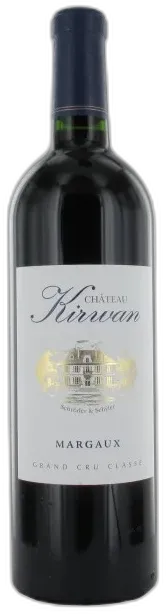 vue du vin Château Kirwan 2016