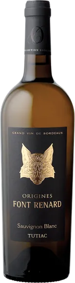 vue du vin Côtes de Bordeaux Blaye Origines Font Renard Blanc 2022 Tutiac