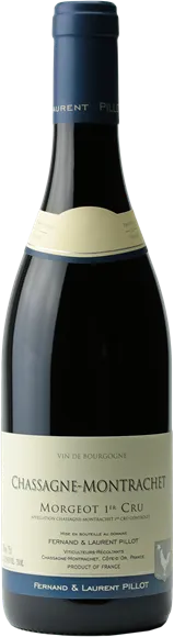 illustration du vin Chassagne-Montrachet 1er Cru Morgeot Rouge 2023 Domaine Fernand et Laurent Pillot