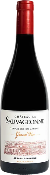 photos du vin Terrasses du Larzac Château la Sauvageonne Grand Vin Rouge 2022 Gérard Bertrand