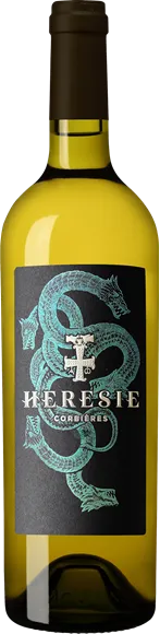 aperçu du vin Corbières Hérésie Blanc 2024 Gérard Bertrand
