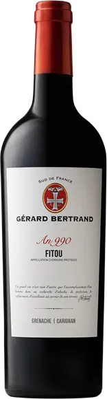 vue du vin Fitou Héritage an 990 Rouge 2023 Gérard Bertrand