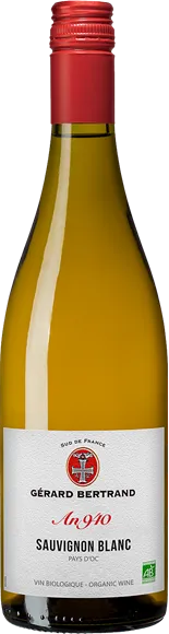 image du vin Pays d’oc Sauvignon Blanc Héritage an 940 2024 Gérard Bertrand