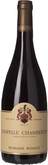capture du vin Chapelle-Chambertin Rouge 2021 Domaine Ponsot