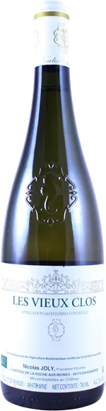 image du vin Savennières les Vieux Clos Blanc 2018 Vignoble de la Coulée de Serrant Nicolas Joly