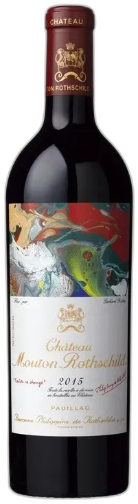 illustration du vin Château Mouton Rothschild Rouge 2015
