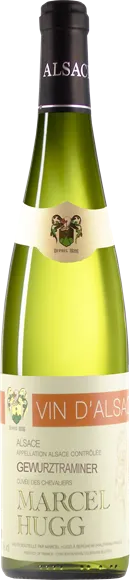 vue du vin Alsace Gewurztraminer Cuvée des Chevaliers Blanc 2018 Marcel Hugg