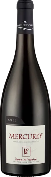 vue du vin Mercurey Rouge 2017 Domaine Voarick