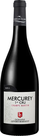 photo du vin Mercurey 1er Cru les Champs Martin Rouge 2020 Domaine Levert-Barrault